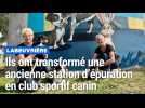 Comment des passionnés ont transformé une ancienne station d'épuration en club sportif canin