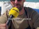 Clotaire Poirier à la Vega plage pendant Cannes 2025