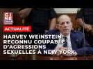 Harvey Weinstein condamné pour agressions sexuelles à son procès à New York