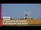 Le moulin de Valmy a retrouvé ses ailes