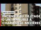 Incendie à la Ronde Couture : une femme s'échappe du 11e étage par le balcon