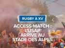 Access-match Grenoble - USAP : chaude ambiance pour l'arrivée des joueurs catalans