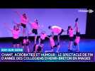 Chant, acrobaties et humour : le spectacle des collégiens d'Henri-Breton (Bar-sur-Seine) en images