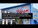 Visite des entrepôts des Papeteries Pichon, leader de la distribution des fournitures scolaires