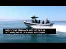 Exercice de déminage avec les GPD de l'Atlantique de la Marine nationale