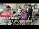 À l'Ehpad Fleur de Lin d'Hondschoote, les résidents prennent l'air en tricycle