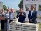 La première pierre du village des générations posée à Coudekerque-Branche