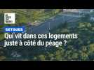 Qui vit dans les logements de la Sanef au péage de Setques, près de Saint-Omer.