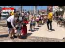 VIDÉO. Les enfants ont lancé la course des garçons de café, à Deauville