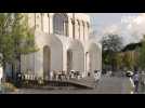 VIDÉO. « Le béton a 2 000 ans » : un chantier de construction pour protéger la cathédrale d'Angers
