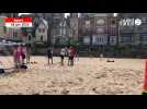 VIDÉO. À Trouville-sur-Mer, 300 collégiens des terres passent une journée à la mer