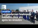 Les gendarmes boulonnais médaillés deux ans après les émeutes urbaines