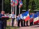 Arrivée cortège; intro; intro chant partisan; focus pompiers; discours du maire; enregistrement appel; dépot gerbe; marseillaise fin