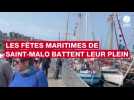 VIDÉO. Grosse affluence ce dimanche pour les fêtes maritimes de Saint-Malo