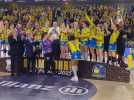 Metz Handball et ses supporters fêtent le 27e trophée de champion de France