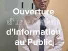 Ouverture d'une cellule d'information au public à la préfecture de l'Aisne
