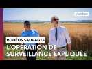 Explications sur l'opération de surveillance des rodéos sauvages dans les champs en Marne