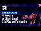 A la Fête de l'andouille, à Aire-sur-la-Lys, fanfares, Djibril Cissé et Matt Pokora
