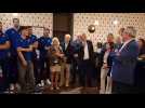 Soirée de présentation aux partenaires de l'équipe de l'ABBR à la veille du match de coupe de France à Loon-Plage ce samedi soir.