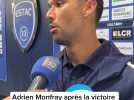 La réaction d'Adrien Monfray après Estac - Nancy (3-0)