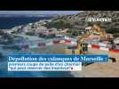 Dépollution des calanques de Marseille : premiers coups de pelle d'un chantier 