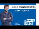 La minute de L'Info de L'Indépendant du samedi 13 septembre