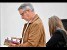 Laurent Gaudé présente Zem au stand du hall du Livre