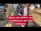 VIDÉO. Biscuits, réchauffage... À l'Esat de Lisieux, on conditionne des kits pour l'armée française