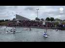 VIDEO. Dans le Sud-Manche, les supporters des championnats d'Europe de kayak-polo sont conquis