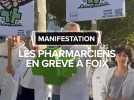 Grève des pharmaciens à Foix