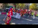 Départ du cortège à Gap