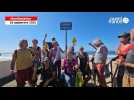 VIDÉO. Manifestation aux Sables-d'Olonne : la promenade de Villiers rebaptisée Philippe Poutou