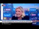 Marine Le Pen recadre Sonia Mabrouk sur CNews 