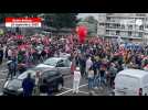 VIDÉO. À Saint-Brieuc, les manifestants du 18 septembre se rassemblent sur la place de la Liberté
