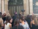 VIDÉO. Mobilisation du 18 septembre: un blocage devant le lycée Racine à Paris