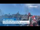 18 septembre, À Marseille, des milliers de manifestants sont partis du vieux-Port