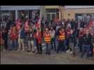 A Montceau, les manifestants entonnent le chant des partisans en hommage à Roger Joly