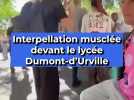 Interpellation musclée devant le lycée Dumont-d'Urville