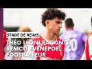 Le milieu du Stade de Reims Théo Léoni et Remco Evenepoel ont un passé commun