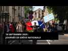 18 septembre 2025 : journée de grève nationale