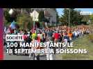 300 manifestants à Soissons pour la manifestation du 18 septembre 2025