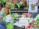 Manifestation des pharmaciens à Toulouse