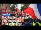 Hainaut : retour en image sur la mobilisation du 18 septembre