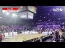VIDÉO. Le public du Palais des sports de Caen rend hommage à Thierry Godfroy