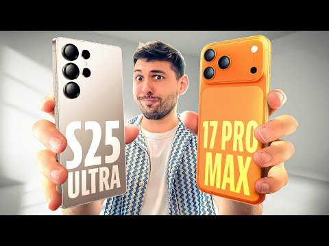 iPhone 17 Pro Max VS Galaxy S25 Ultra : qui GAGNE ?