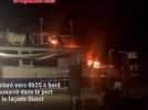 Incendie à bord du bateau Saleccia à Saint-Florent : une enquête ouverte par le parquet de Bastia