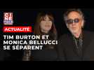 Tim Burton et Monica Bellucci se séparent après trois ans de relation