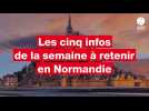 VIDÉO. 18 septembre, tapisserie de Bayeux, faits divers... Les cinq infos de la semaine en Normandie