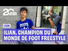 Lyon : On a rencontré Ilian, 13 ans, champion du monde de football freestyle