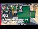 Dans l'Aisne, les pharmaciens manifestent à Laon